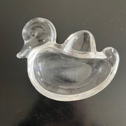 Vide poche canard cristal