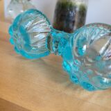 Blue glass saleron
