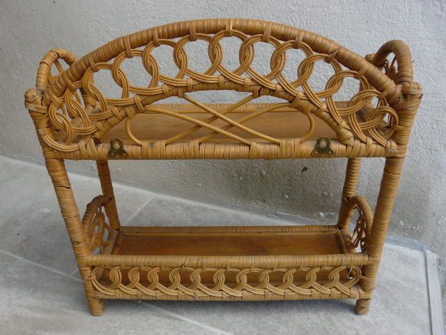 Bamboo shelf