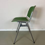 DSC 106 chair Piretti Castelli 1970s vintage Italy green