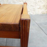 Solid pine stool