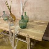 Table de ferme bois brut