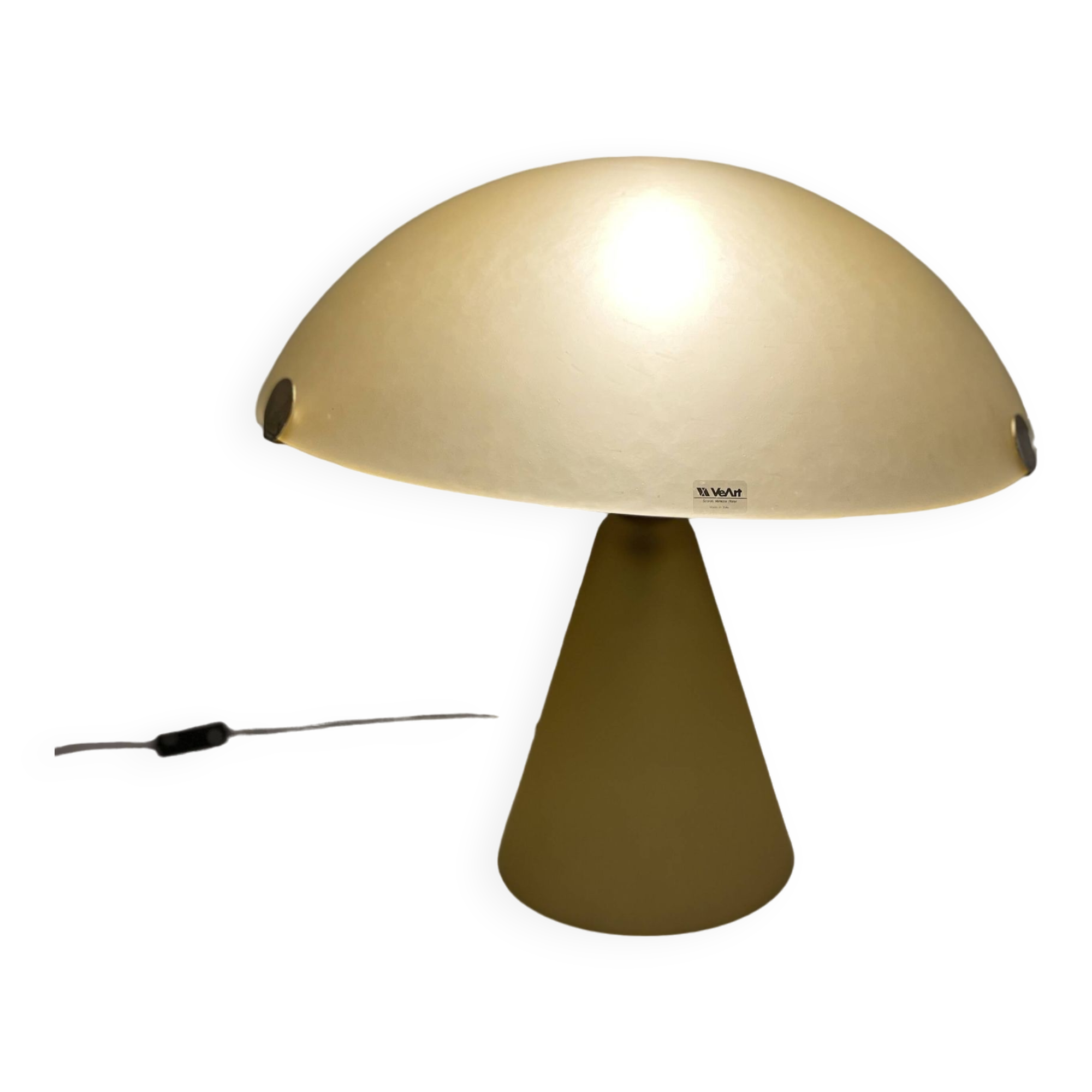 VeArt Murano Table Lamps from 1980'