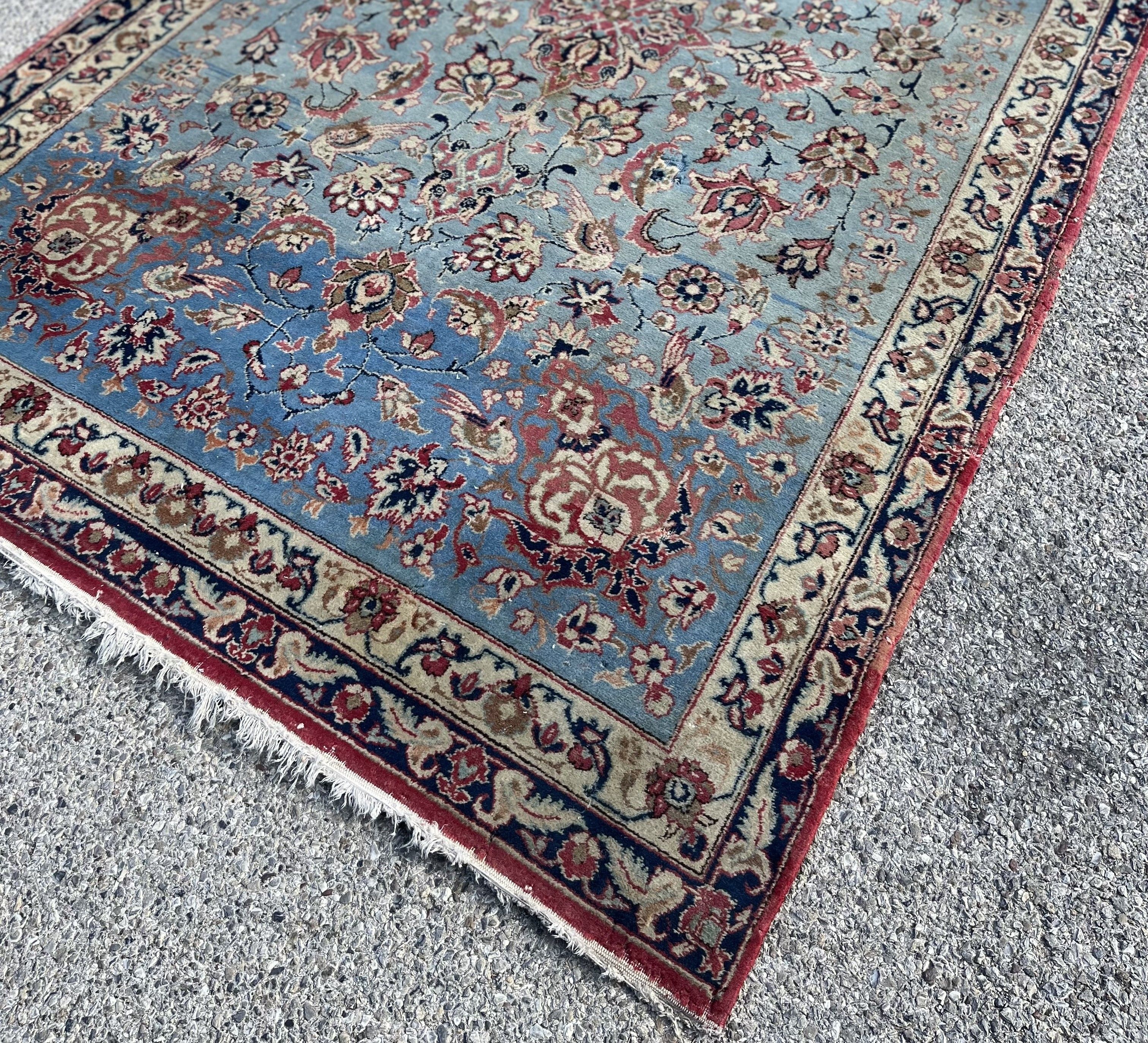 Oriental carpet iran Isfahan Nadjafabad Persian: handmade. Dimensions: 1.60 x 2.30 m