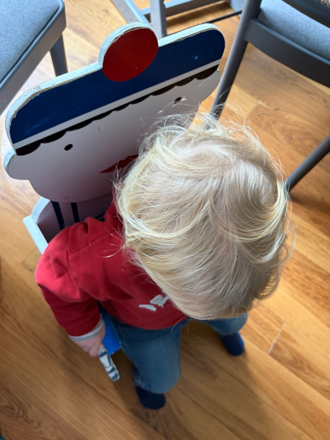 Pair of children's sailor armchairs