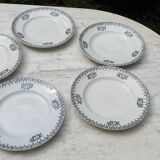 5 Saint Amand flat plates