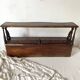 Shelf, old desk extension with drawers