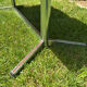 Vintage chrome and ceramic coffee table