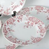 Assiettes plates terre de fer St Amand & hamage