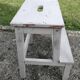 Wooden step for workshop