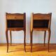 Paire de tables de chevet en bois style Louis XV