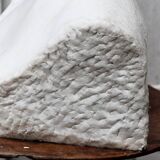 Important white marble bust, signed Léoni, 19th century