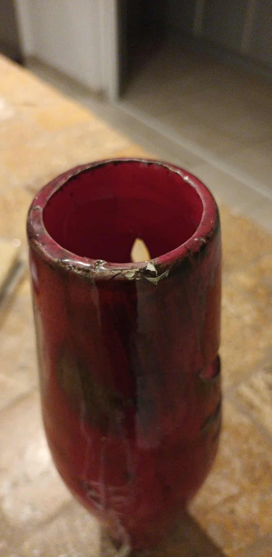CERAMIC LAMP VALLAURIS by Honoré CAMOS