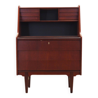 Teak secretary, Danish design, 1970s, production: Denmark