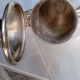 Coffee / teapot in silver metal St Louis XV