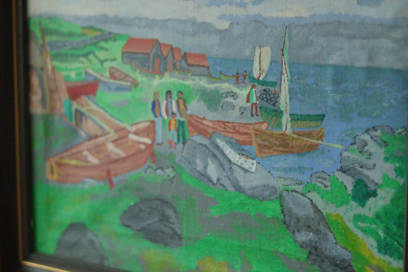 Fishing Village by K. Ganzer