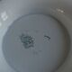 Compotier/plate on foot signed Lunéville KG "Victoria"