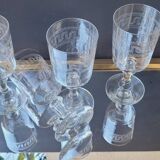 30's stemmed glasses