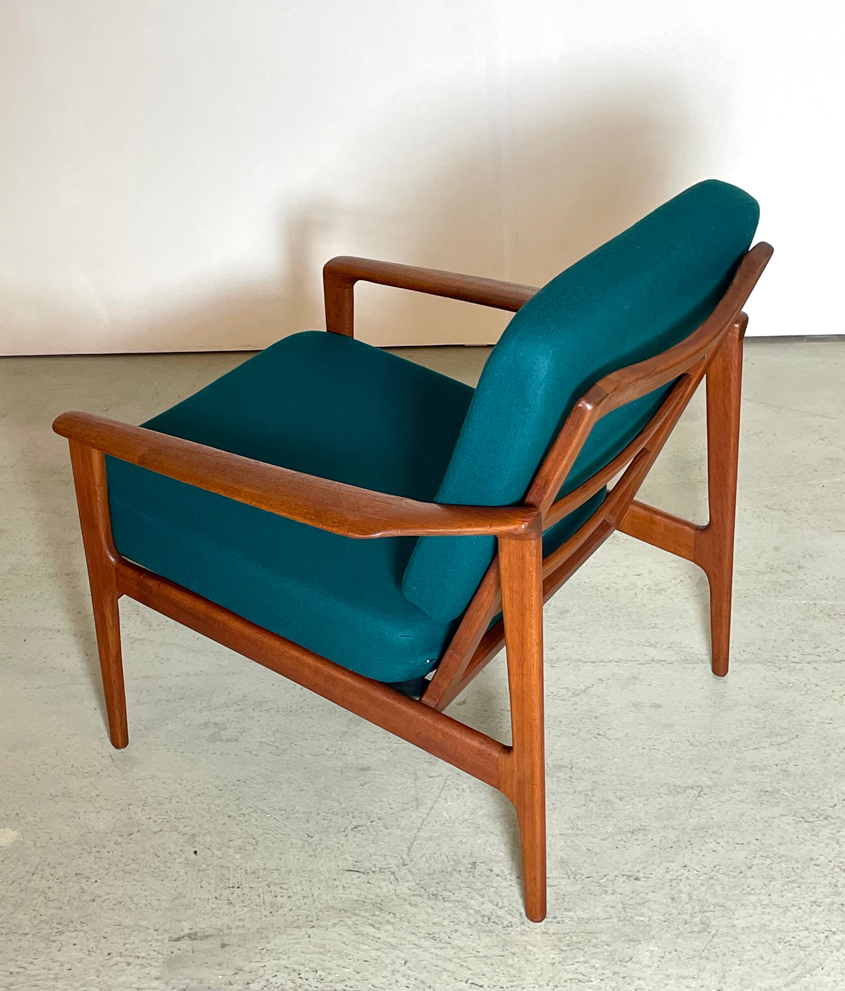 Easy chair in Danish teak by Ib Kofod-Larsen 1960s