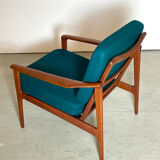Easy chair in Danish teak by Ib Kofod-Larsen 1960s