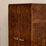Art Deco cabinet walnut bramble H149