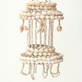 Suspension or chandelier in shells, 60s