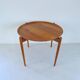 Mid-century modern teak side table/tray Sweden 1960s