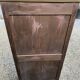 19th/20th century mahogany display cabinet, marble top and glass sides.