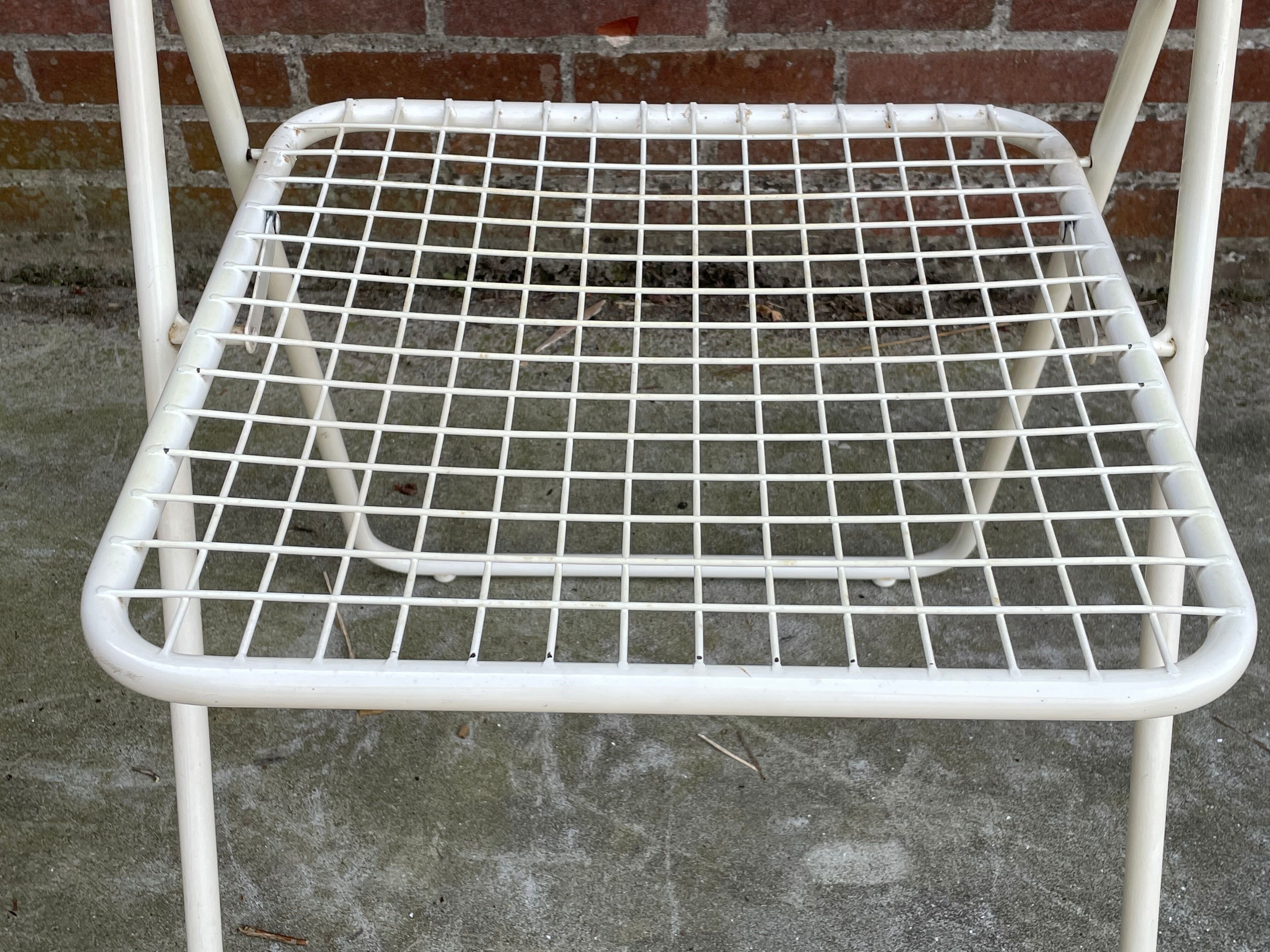 Folding chair "Ted Net" by Niels Gammelgaard for Ikea 1976