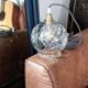 Vintage transparent portable lamp