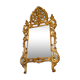 Miroir à parecloses en bois doré époque Louis XV vers 1750 58x120cm