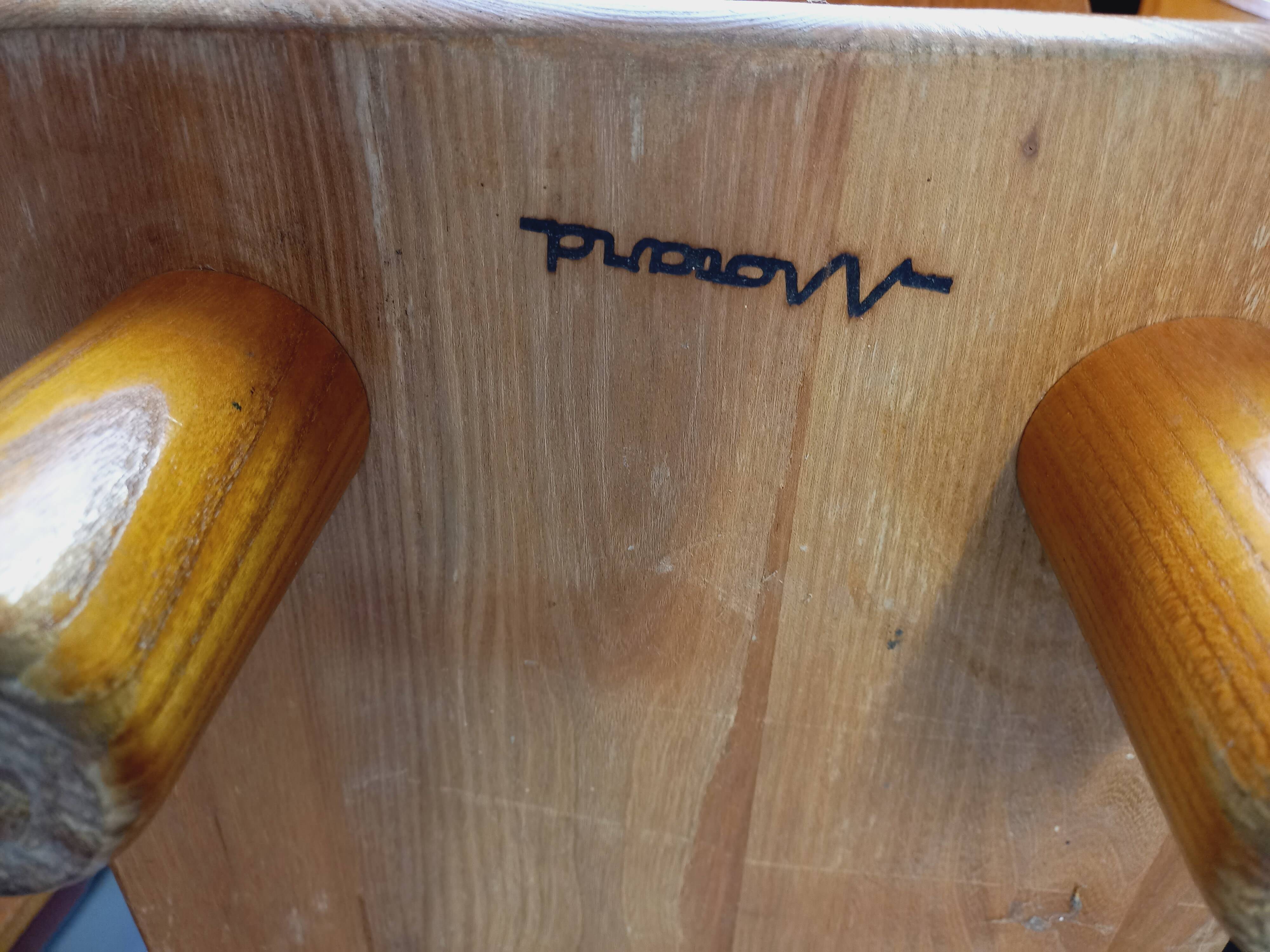 Bibliothèque étagère vintage en orme des années 80