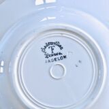 Antique Badonviller plates from the "Madelon" collection, hand-painted