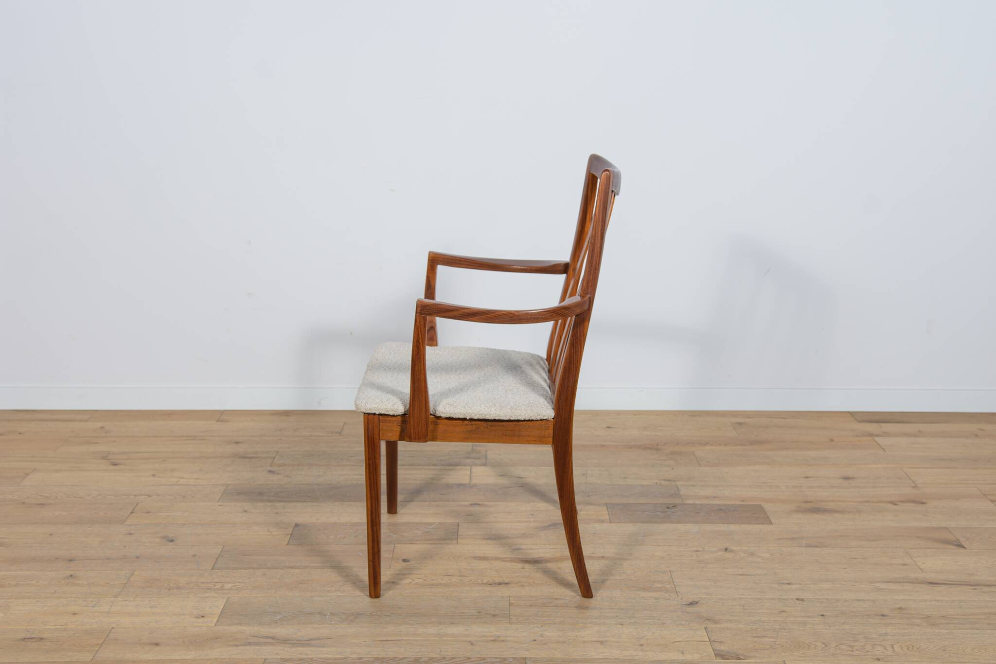 Mid-Century Teak and Fabric Dining Chairs by Leslie Dandy for G-Plan, Unite