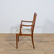 Chaises de salle à manger en teck et tissu du milieu du siècle par Leslie Dandy pour G-Plan, Unite
