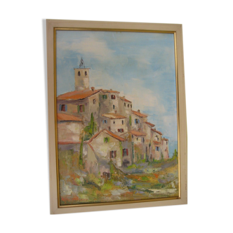 Oil on canvas signed usselmann