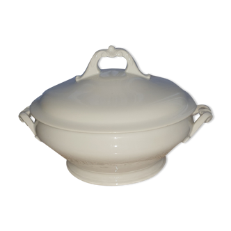 AH&Co white porcelain tureen