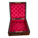 Jewelry box, Napoleon III, nineteenth century, cedar magnifying glass, rosewood, brass