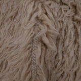 Vintage Natural Wool Turkish Tulu Rug 167 X 210 cm