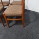 Set of 4 vintage teak dining chairs