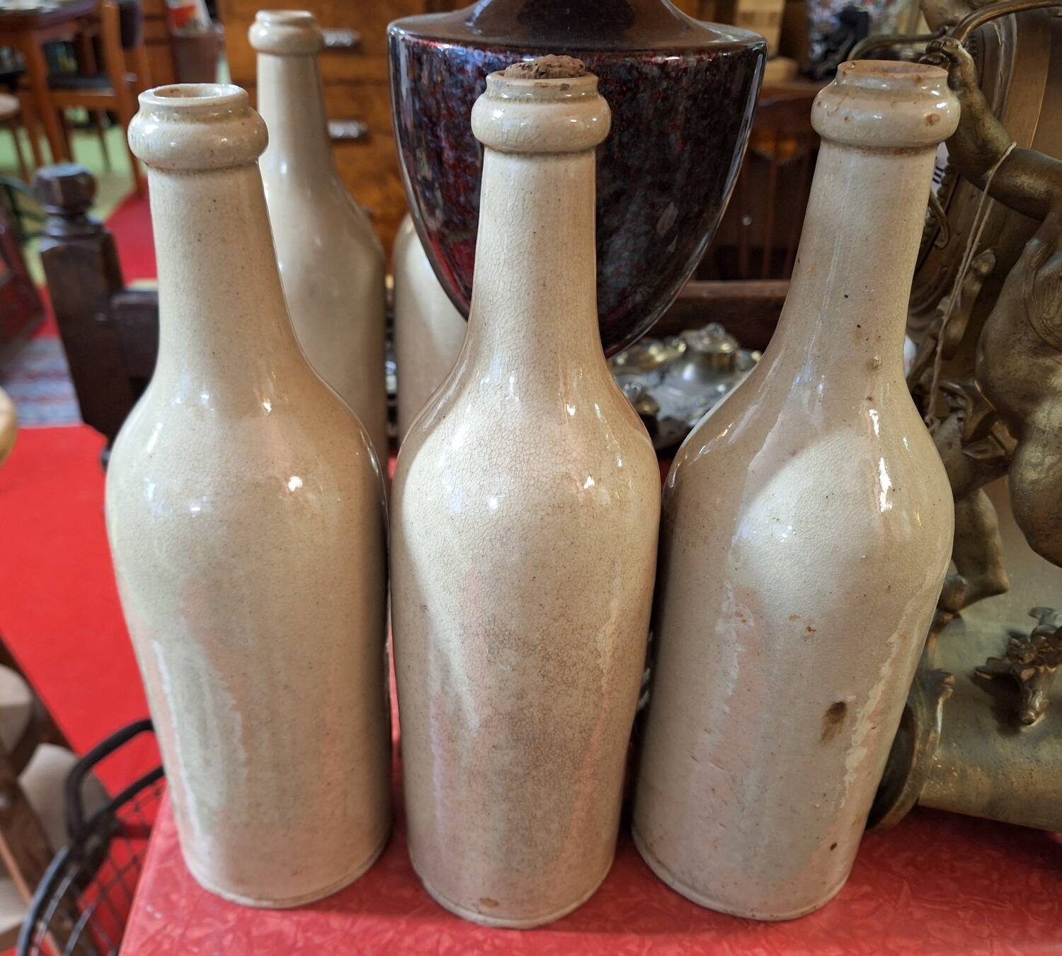 Stoneware bottle