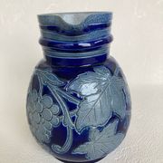 Betschdorf Alsace salt stoneware pitcher signed Schmitter Roger