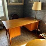 Scandinavian Danish teak desk