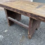 Stool rests feet rustic fir