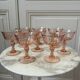 Series of 8 Rosaline champagne glasses