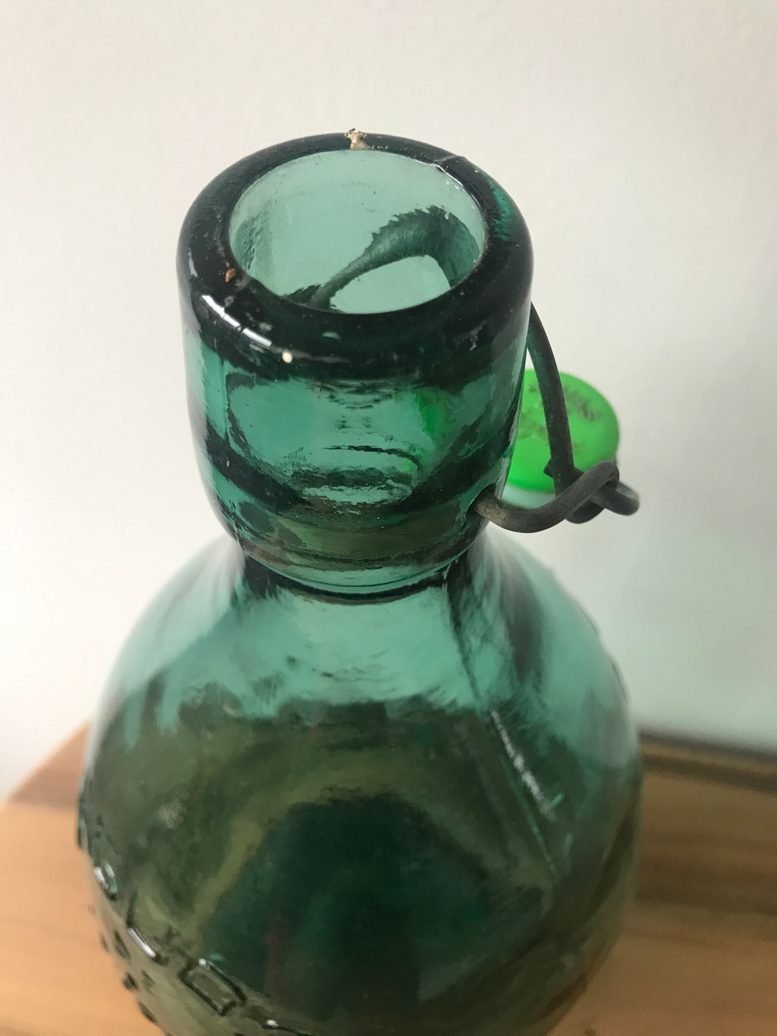 Old bottle Aguas de Lanjarón