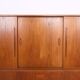 Vintage tall teak sideboard, 1960s
