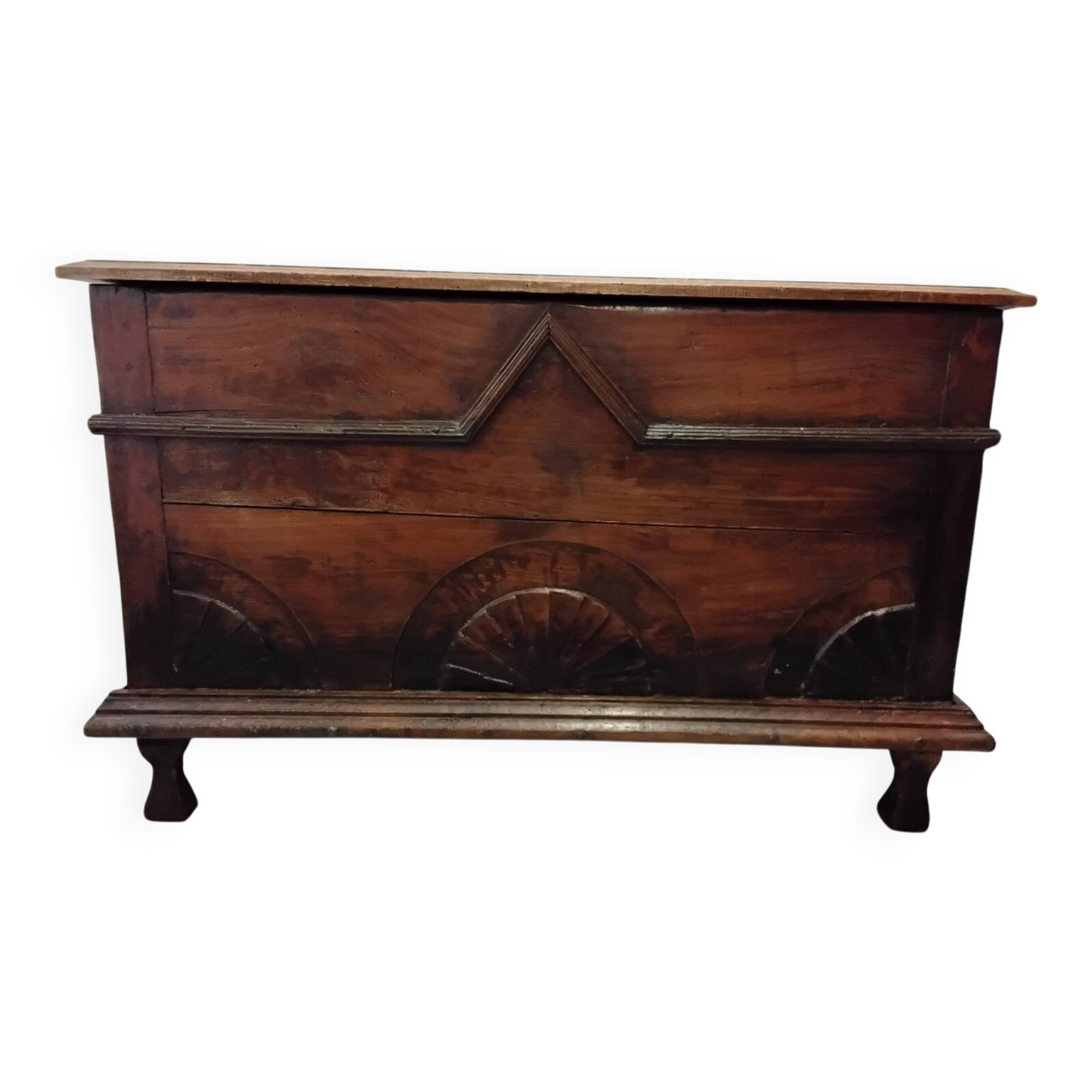 Antique wooden chest