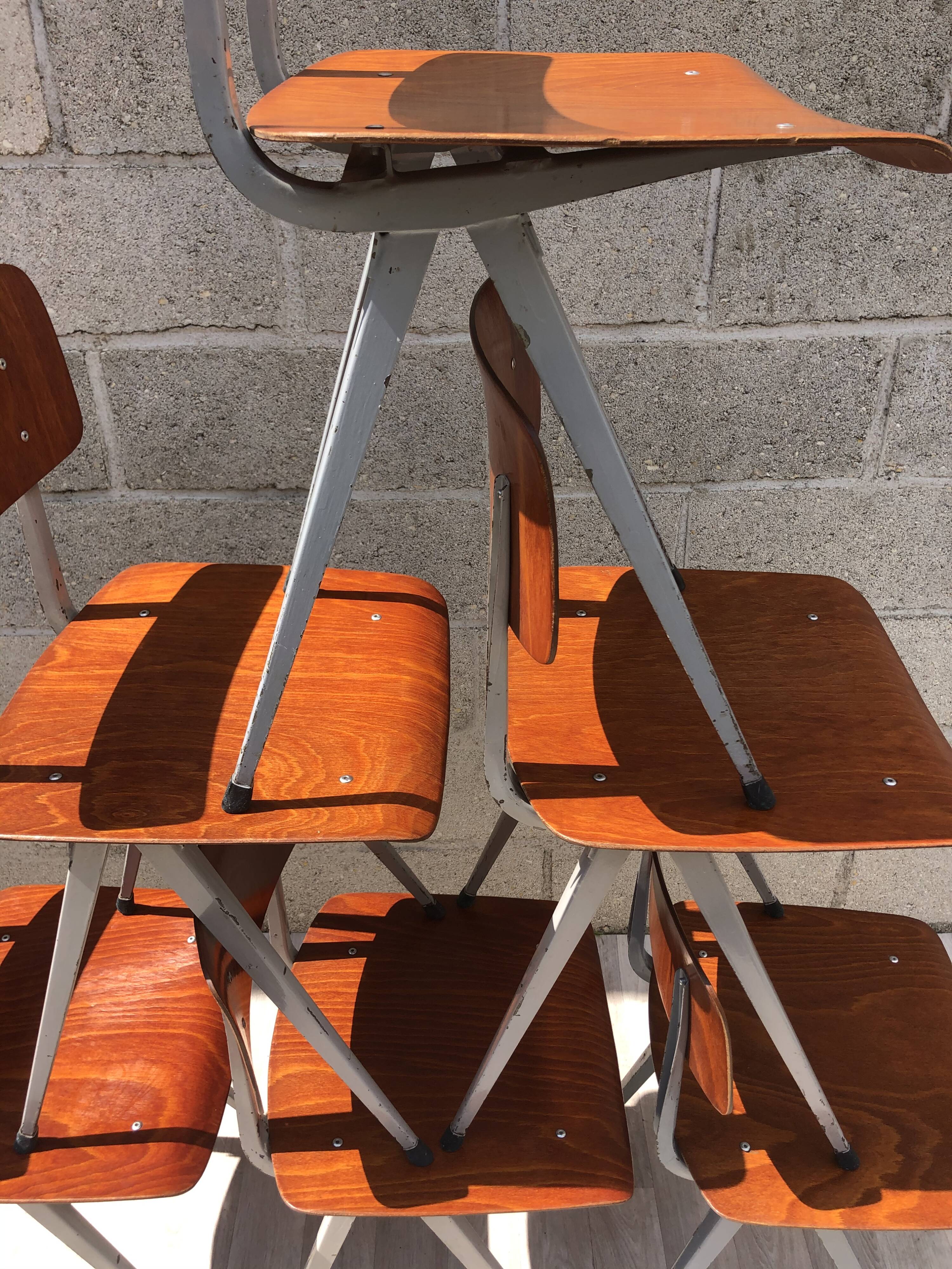 6 vintage chairs Result Friso Kramer