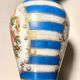 Jean-françois robert baccarat vase opaline peint main